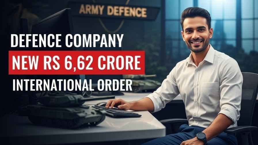 Defence Stock Got New 6 Cr International Order