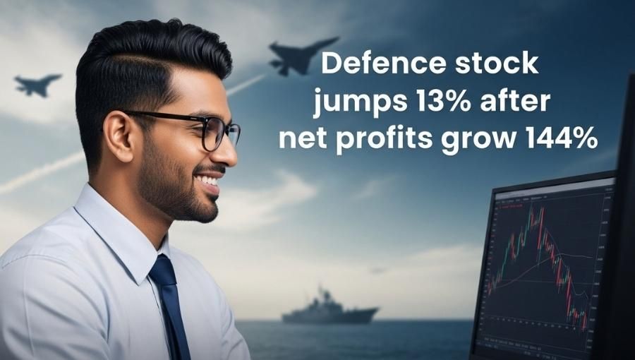 Defence Stock Jump 13 Percente With Net Profit Growth